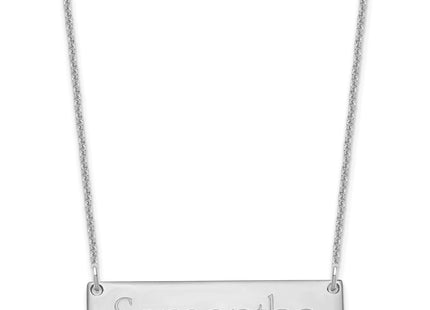 14k White Gold Jewelry Style XNA647W - Classique Jewelry Inc.