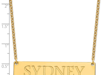 SS/Gold Plated Jewelry Style XNA648GP - Classique Jewelry Inc.