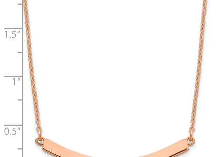 SS/Rose Plated Jewelry Style XNA649RP - Classique Jewelry Inc.