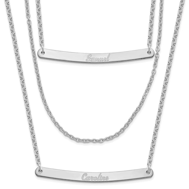 Sterling Silver Chain Necklaces Style XNA652SS - Classique Jewelry Inc.