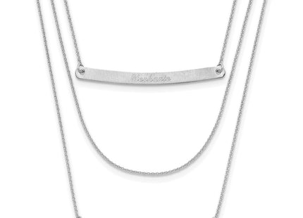 10k White Gold Chain Necklaces Style 10XNA652W - Classique Jewelry Inc.