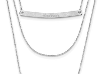 10k White Gold Chain Necklaces Style 10XNA652W - Classique Jewelry Inc.