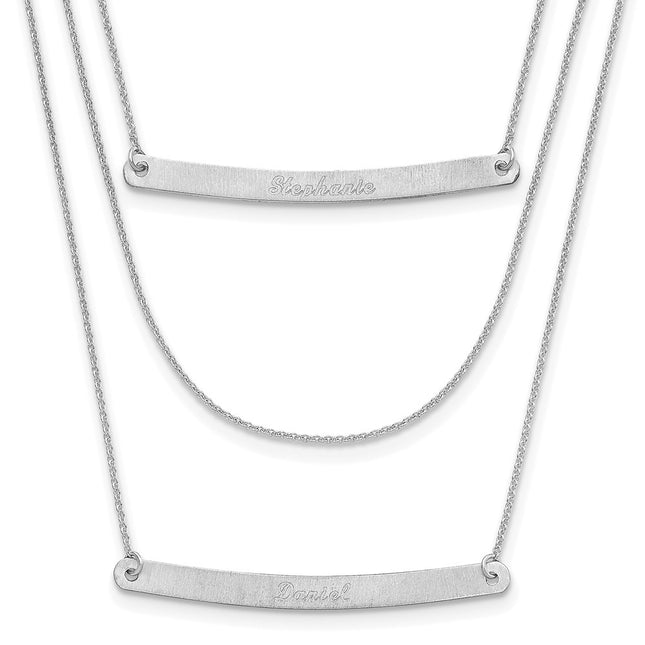 10k White Gold Chain Necklaces Style 10XNA652W - Classique Jewelry Inc.
