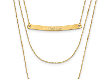 14k Yellow Gold Chain Necklaces Style XNA652Y - Classique Jewelry Inc.