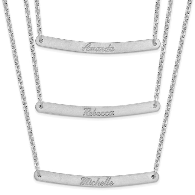 Sterling Silver Chain Necklaces Style XNA653SS - Classique Jewelry Inc.