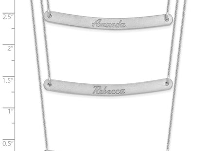 10k White Gold Chain Necklaces Style 10XNA653W - Classique Jewelry Inc.