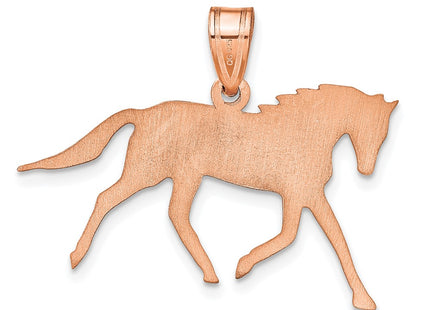 14k Rose Gold Pendants Style XNA690R - Classique Jewelry Inc.