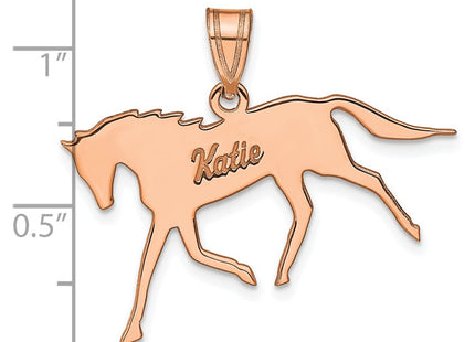 14k Rose Gold Pendants Style XNA690R - Classique Jewelry Inc.