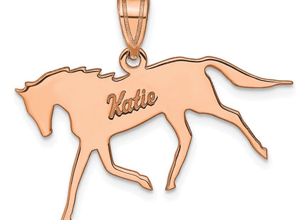 14k Rose Gold Pendants Style XNA690R - Classique Jewelry Inc.