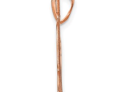 14k Rose Gold Pendants Style XNA691R - Classique Jewelry Inc.