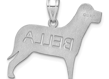 14k White Gold Pendants Style XNA691W - Classique Jewelry Inc.