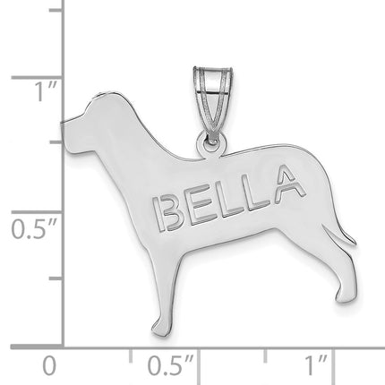 10k White Gold Pendants Style 10XNA691W - Classique Jewelry Inc.