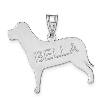 10k White Gold Pendants Style 10XNA691W - Classique Jewelry Inc.