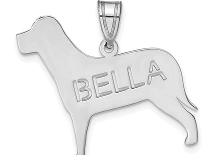 14k White Gold Pendants Style XNA691W - Classique Jewelry Inc.