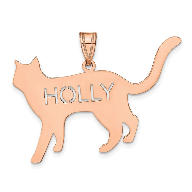 14k Rose Gold Pendants Style XNA692R - Classique Jewelry Inc.
