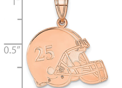 14k Rose Gold Pendants Style XNA693R - Classique Jewelry Inc.