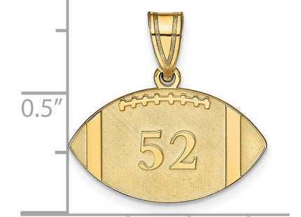 14k Yellow Gold Pendants Style XNA694Y - Classique Jewelry Inc.