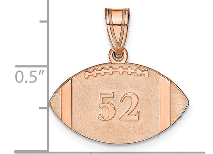 14k Rose Gold Pendants Style XNA694R - Classique Jewelry Inc.