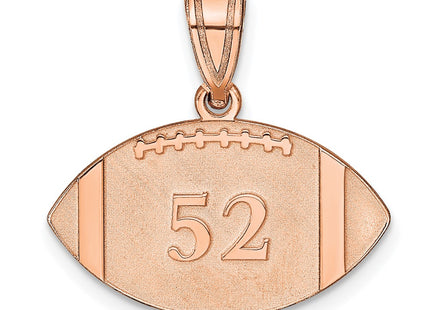 14k Rose Gold Pendants Style XNA694R - Classique Jewelry Inc.