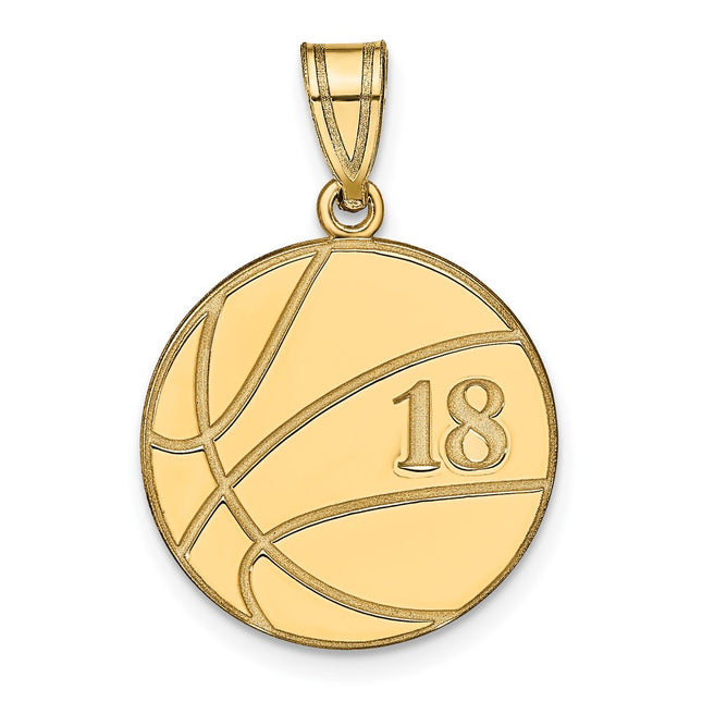 14k Yellow Gold Pendants Style XNA695Y - Classique Jewelry Inc.