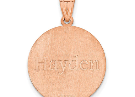 14k Rose Gold Pendants Style XNA695R - Classique Jewelry Inc.