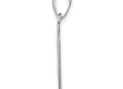 10k White Gold Pendants Style 10XNA695W - Classique Jewelry Inc.