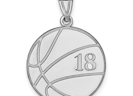 14k White Gold Pendants Style XNA695W - Classique Jewelry Inc.