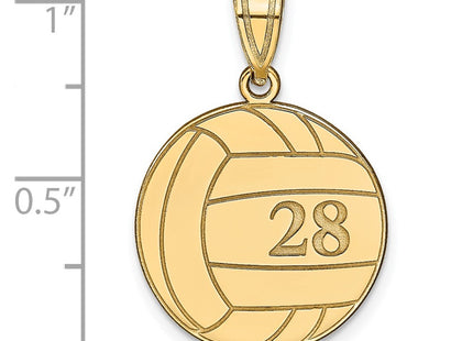 14k Yellow Gold Pendants Style XNA696Y - Classique Jewelry Inc.