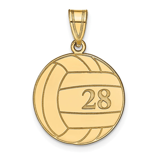 14k Yellow Gold Pendants Style XNA696Y - Classique Jewelry Inc.