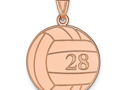 14k Rose Gold Pendants Style XNA696R - Classique Jewelry Inc.