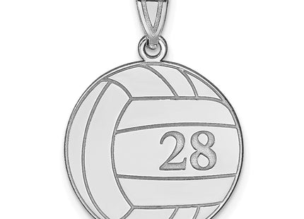 14k White Gold Pendants Style XNA696W - Classique Jewelry Inc.