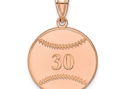 14k Rose Gold Pendants Style XNA697R - Classique Jewelry Inc.