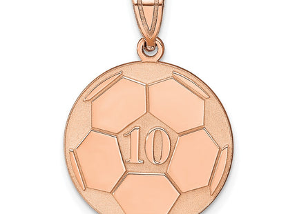 14k Rose Gold Pendants Style XNA698R - Classique Jewelry Inc.