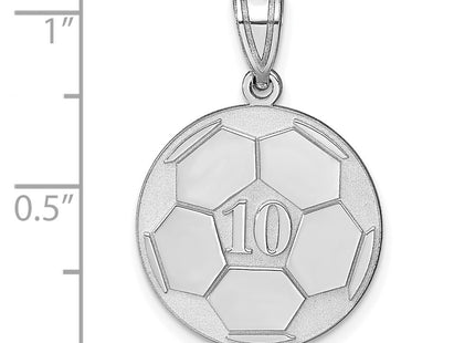 10k White Gold Pendants Style 10XNA698W - Classique Jewelry Inc.