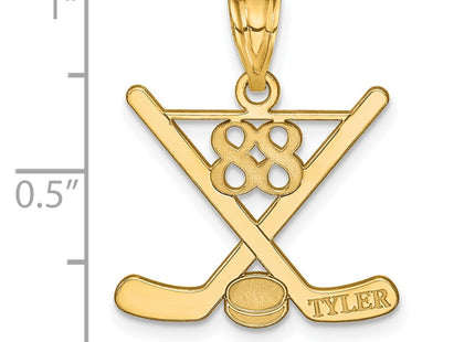 14k Yellow Gold Pendants Style XNA703Y - Classique Jewelry Inc.