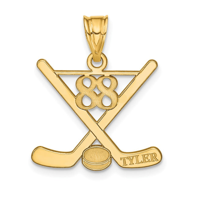 14k Yellow Gold Pendants Style XNA703Y - Classique Jewelry Inc.