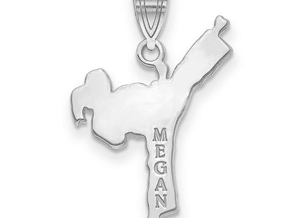 14k White Gold Pendants Style XNA704W - Classique Jewelry Inc.