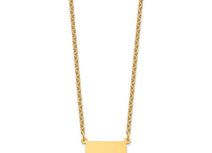 SS/Gold Plated Jewelry Style XNA706GP - Classique Jewelry Inc.