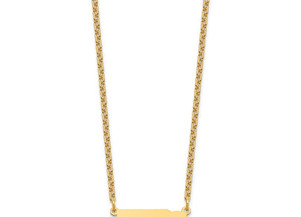 SS/Gold Plated Jewelry Style XNA706GP - Classique Jewelry Inc.