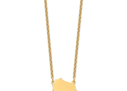 SS/Gold Plated Jewelry Style XNA706GP - Classique Jewelry Inc.