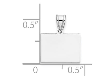 Sterling Silver Pendants Style XNA707SS - Classique Jewelry Inc.