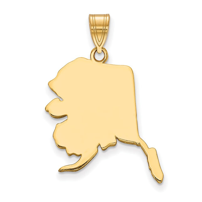 SS/Gold Plated Pendants Style XNA707GP - Classique Jewelry Inc.