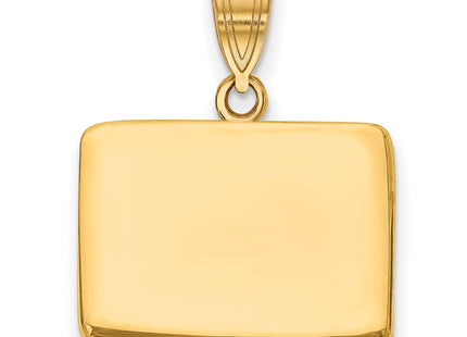 SS/Gold Plated Pendants Style XNA707GP - Classique Jewelry Inc.
