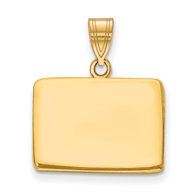 SS/Gold Plated Pendants Style XNA707GP - Classique Jewelry Inc.