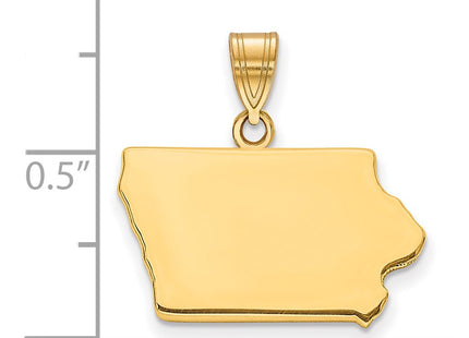 SS/Gold Plated Pendants Style XNA707GP - Classique Jewelry Inc.