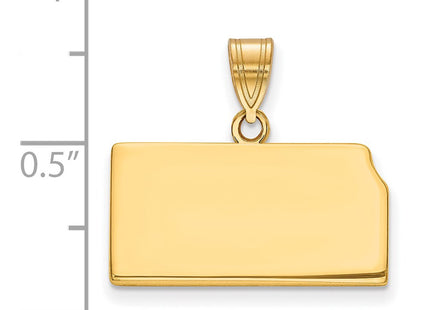 SS/Gold Plated Pendants Style XNA707GP - Classique Jewelry Inc.