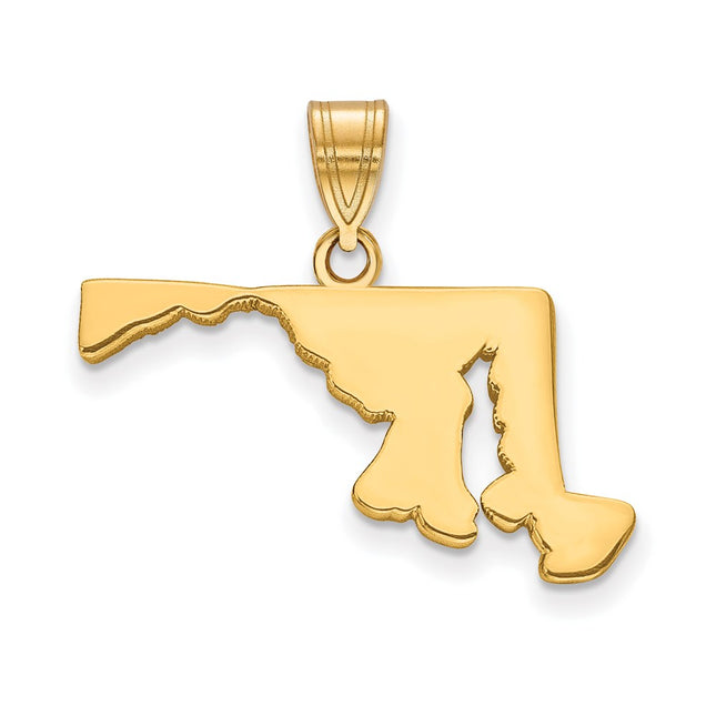 SS/Gold Plated Pendants Style XNA707GP - Classique Jewelry Inc.