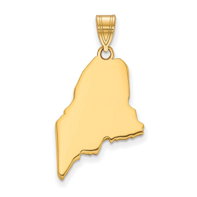 SS/Gold Plated Pendants Style XNA707GP - Classique Jewelry Inc.