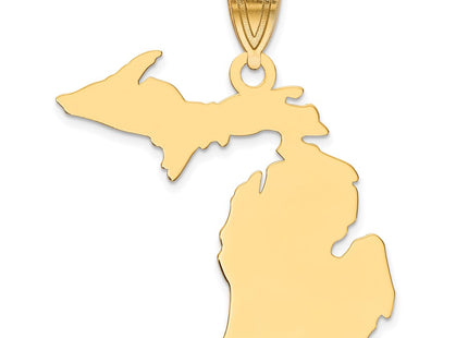 SS/Gold Plated Pendants Style XNA707GP - Classique Jewelry Inc.