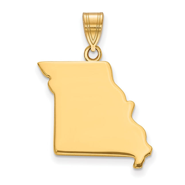 SS/Gold Plated Pendants Style XNA707GP - Classique Jewelry Inc.